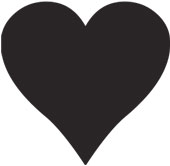 Fylt hjertesymbol fra Jølstad