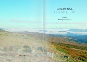 Naturmotiv på programhefte kan bestilles hos Jølstad