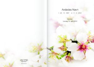 Vårinspirert programhefte fra Jølstad