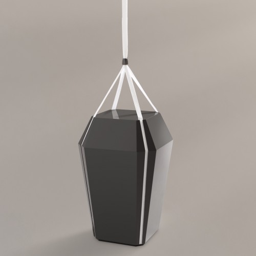 Urne i sort silkematt finner du hos Jølstad